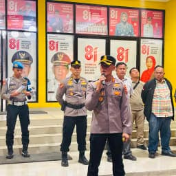 Kapolres Paluta Pimpin Langsung Razia Tempat Hiburan Malam Jelang HUT RI Ke-81, 13 Orang Diamankan